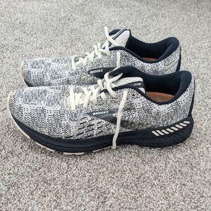 Brooks Adrenaline 21 Women's Athletic Running Shoes - Black & White Size 9.5